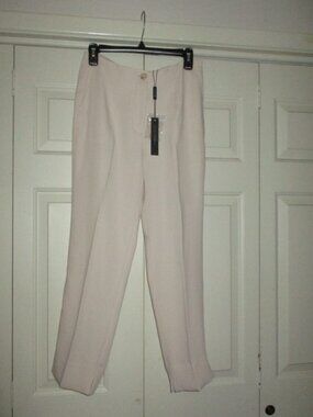 ELIE TAHARI Pink Ankle Cut Trousers NWT